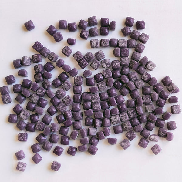 MM85g Micro Mosaic Tiles - Purple Gloss