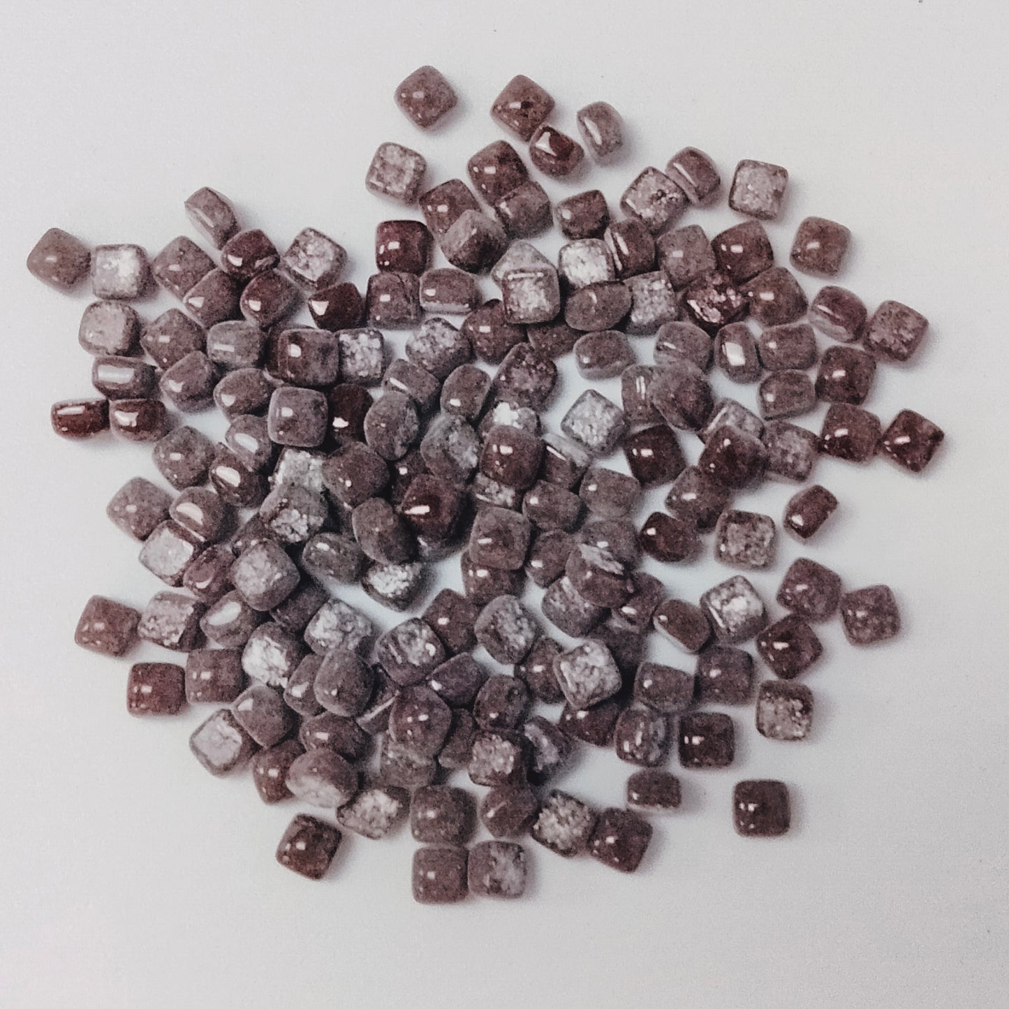 MM100g MicroMosaicTiles - Dark Chocolate Gloss
