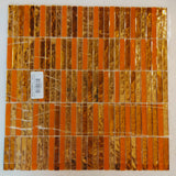 Yellow Mix Mirror - Slivers--Sheeted Tile