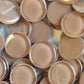 dark brown krystal rounds 23mm