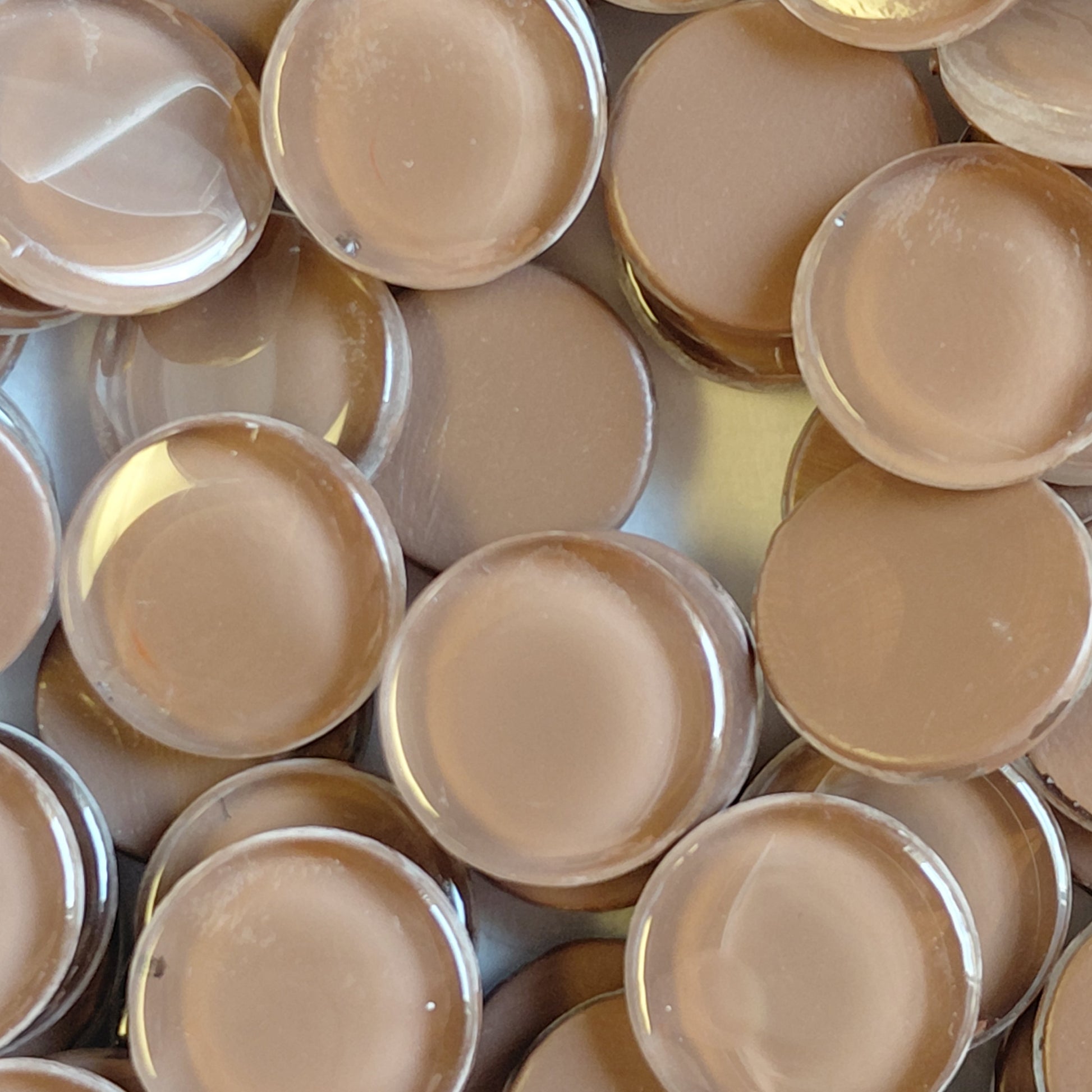 dark brown krystal rounds 23mm