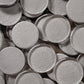 Silver glass rounds