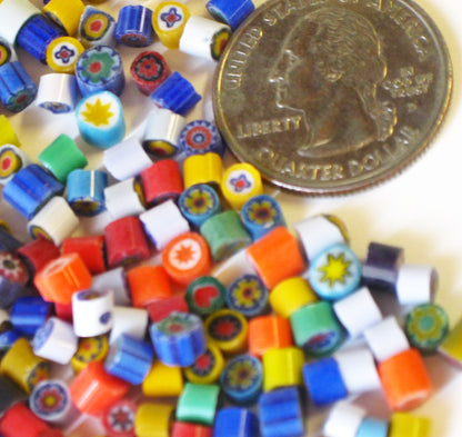 4mm millefiori closeup