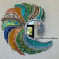 24" Wispy Skeewbacker & Pattern with 8" Acrylic Mirror