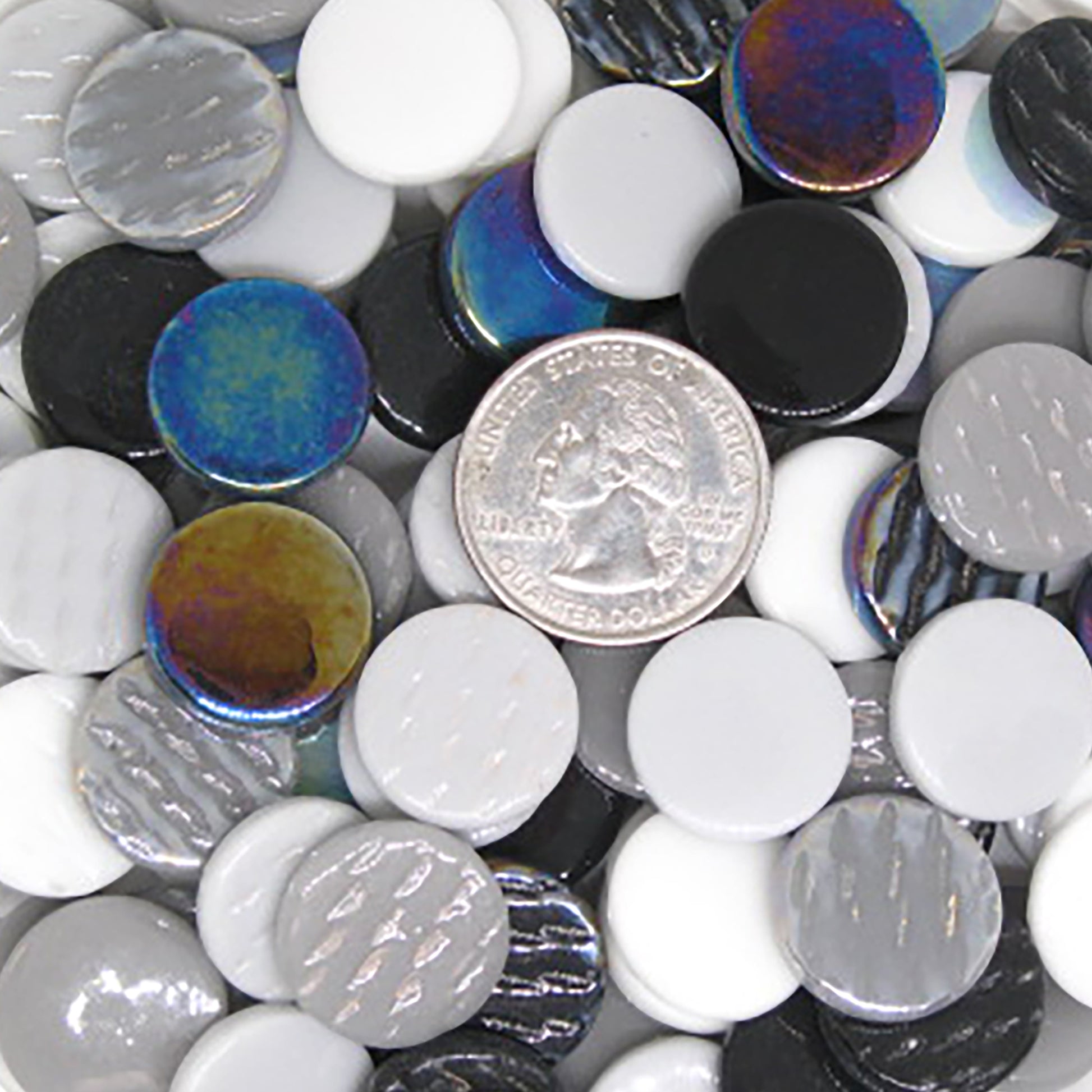 Penny Rounds Neutral Color Tile Mix