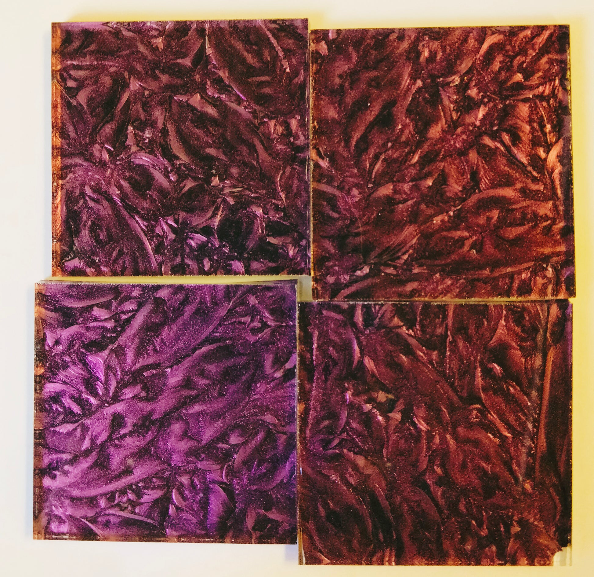 purple van gogh glass cuts