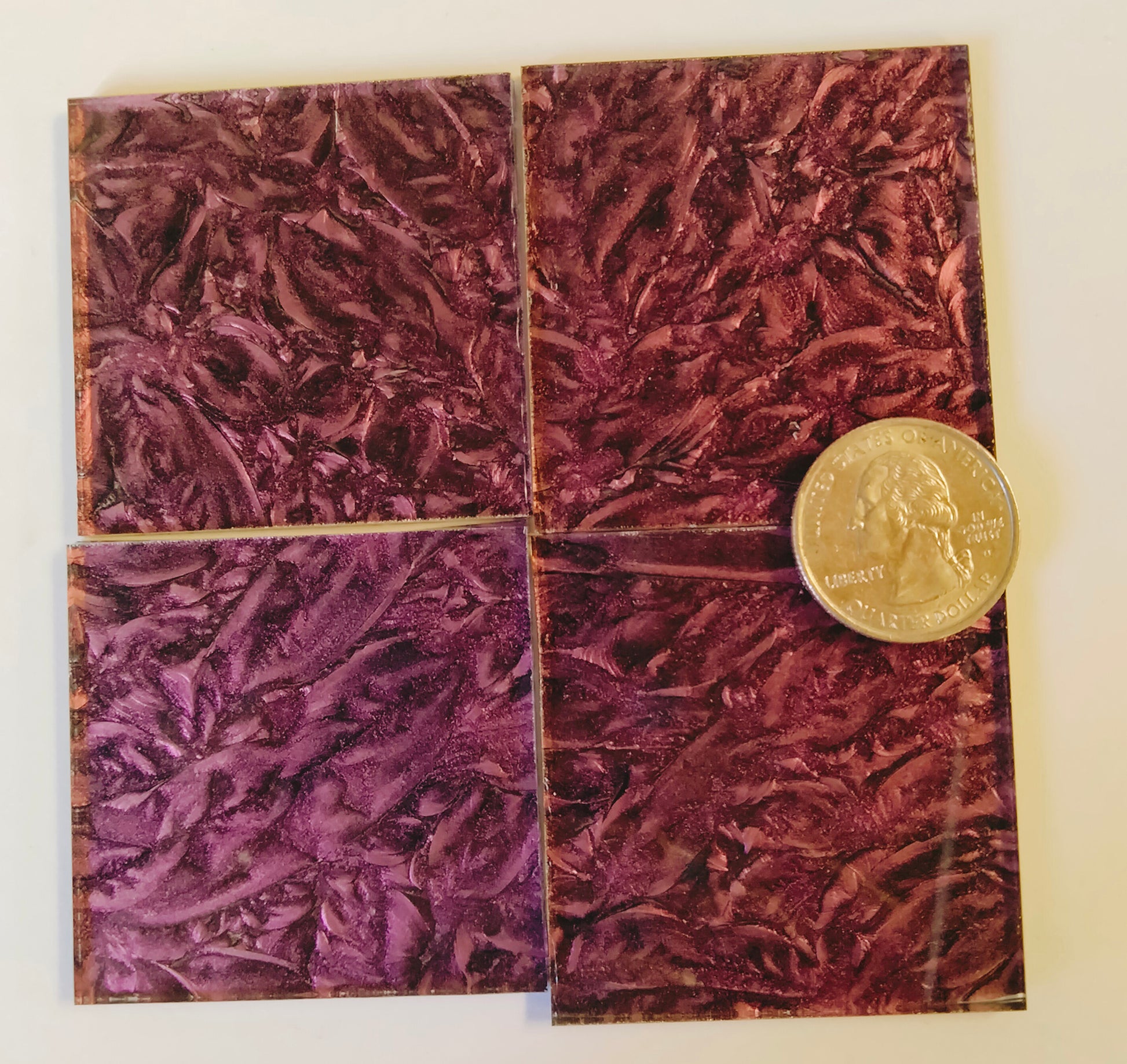purple van gogh glass cuts