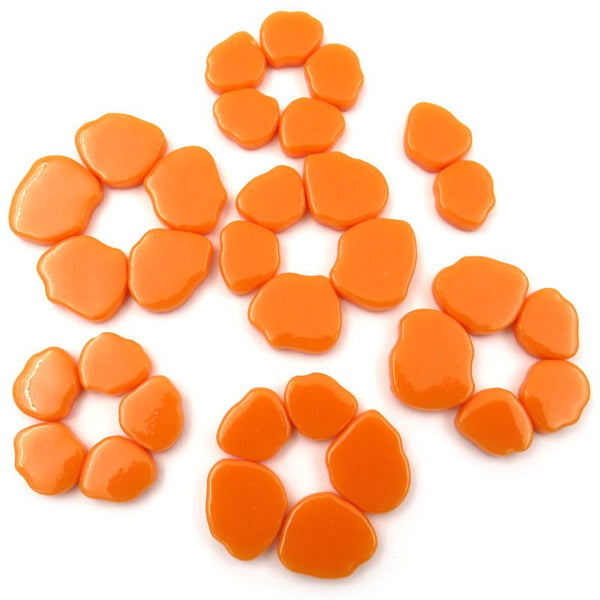 Glass Gems-Orange Gloss – Kismet Mosaic