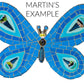 Butterfly - Orange Mosaic Kit