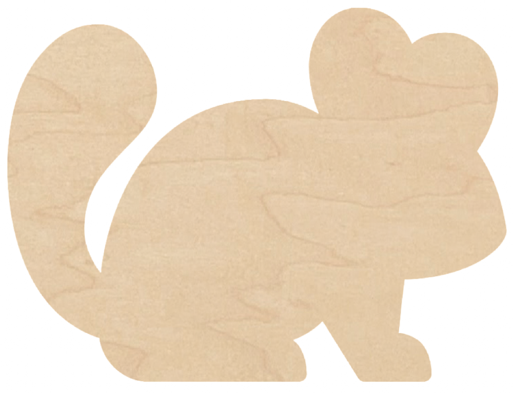 Chinchilla Multi-Art Shape