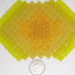 Yellow mix 8mm tiles-5 shades of yellow
