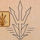 Arizona Sun Devils 11"x14" (pre-drilled for hanging kit)