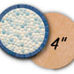 Circle 4" Mosaic Backer - 1/2" thick