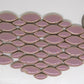 2 oz cp-Lavender Ellipse/Petal, CeramicPetals tile - Kismet Mosaic - mosaic supplies
