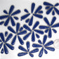 4 oz ct-Blue Teardrops, Ceramic Teardrops tile - Kismet Mosaic - mosaic supplies