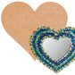 Heart Mosaic Backer (pre-drilled for hangable & stakeable kits)