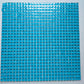 k163 - Cornflower Blue, Krystal 10mm tile - Kismet Mosaic - mosaic supplies