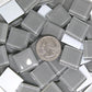k203 - Ash, Krystal 20mm tile - Kismet Mosaic - mosaic supplies