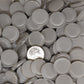 23mm gray round tiles