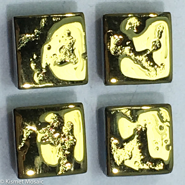 k603 - Gold Textured Chrome