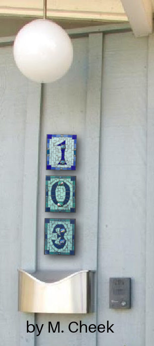 6" x 6" Waterproof Mosaic Backer