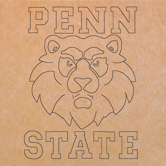 Penn State 12"x12" (pre-drilled for hanging kit)