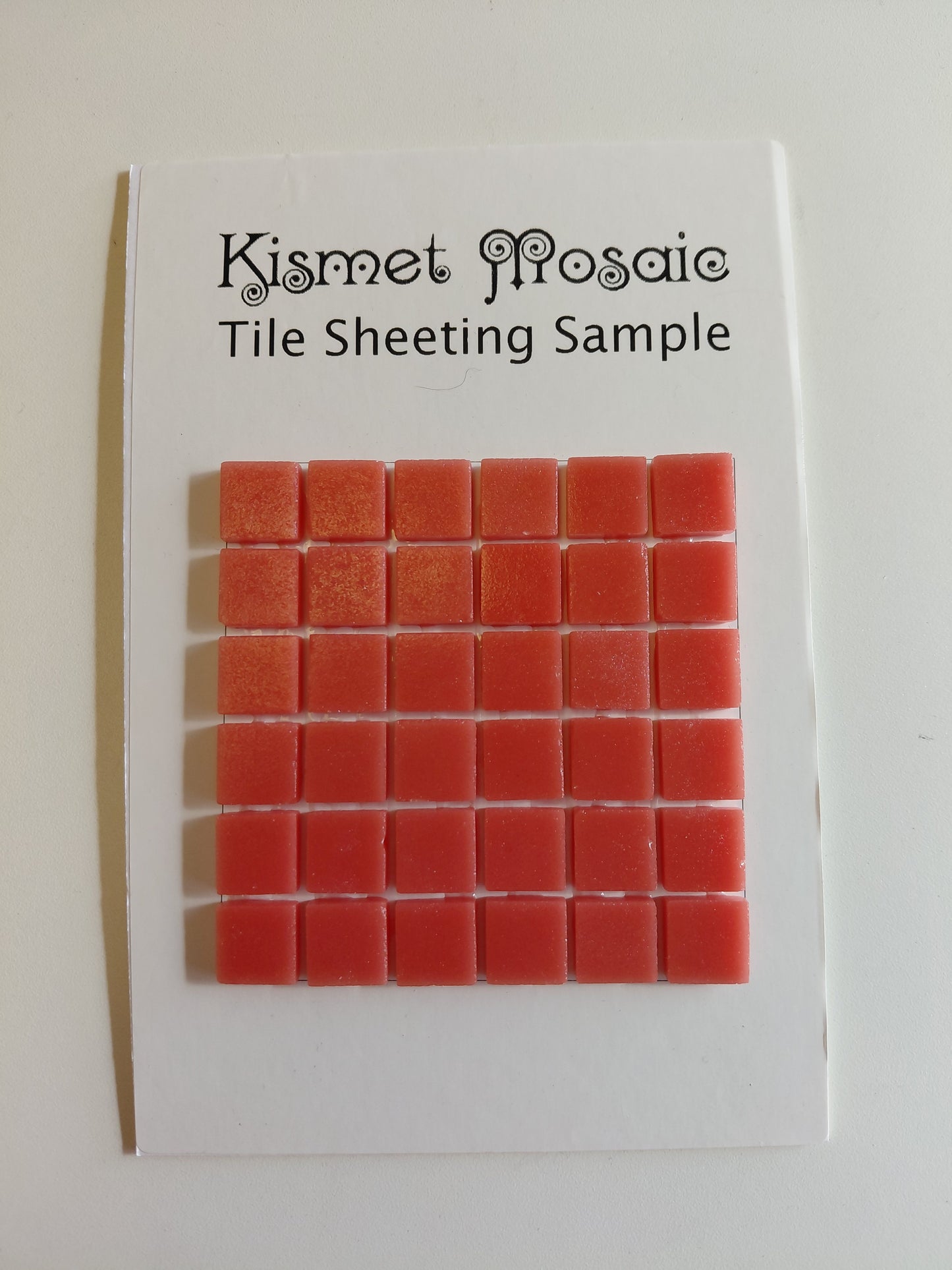 1106-m Watermelon--sheeted tile