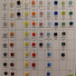 Sample Board - Kismet 8mm - Gloss