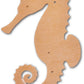 Seahorse Mosaic Backer 8"x12" (pre-drilled for hangable & stakeable kits)