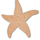 Starfish Mosaic Backer 10.75"x11.5" (pre-drilled for hangable & stakeable kits)