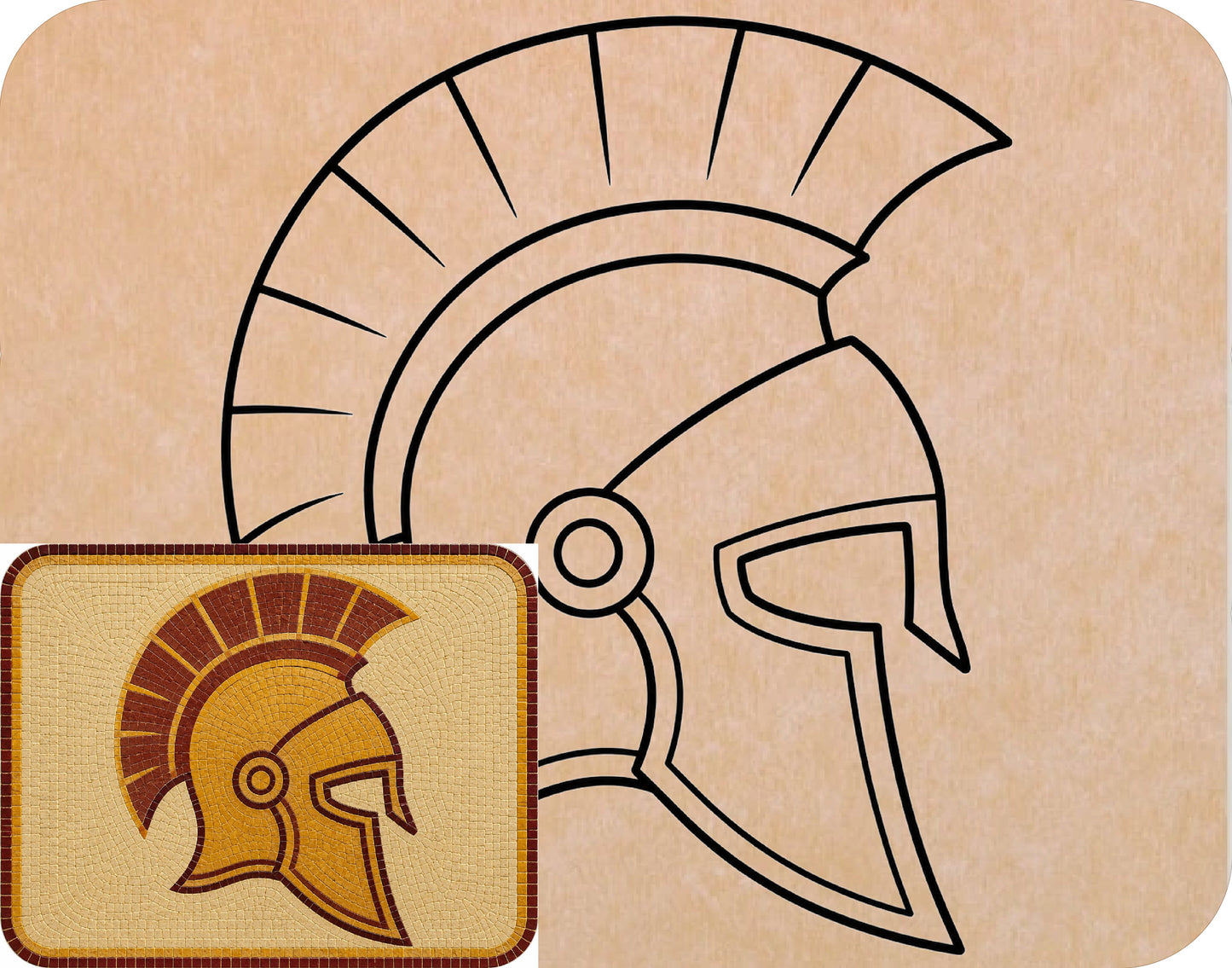 USC Trojans 11"x14" (pre-drilled for hanging kit)