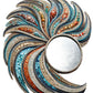 24" Wispy Skeewbacker & Pattern with 8" Acrylic Mirror