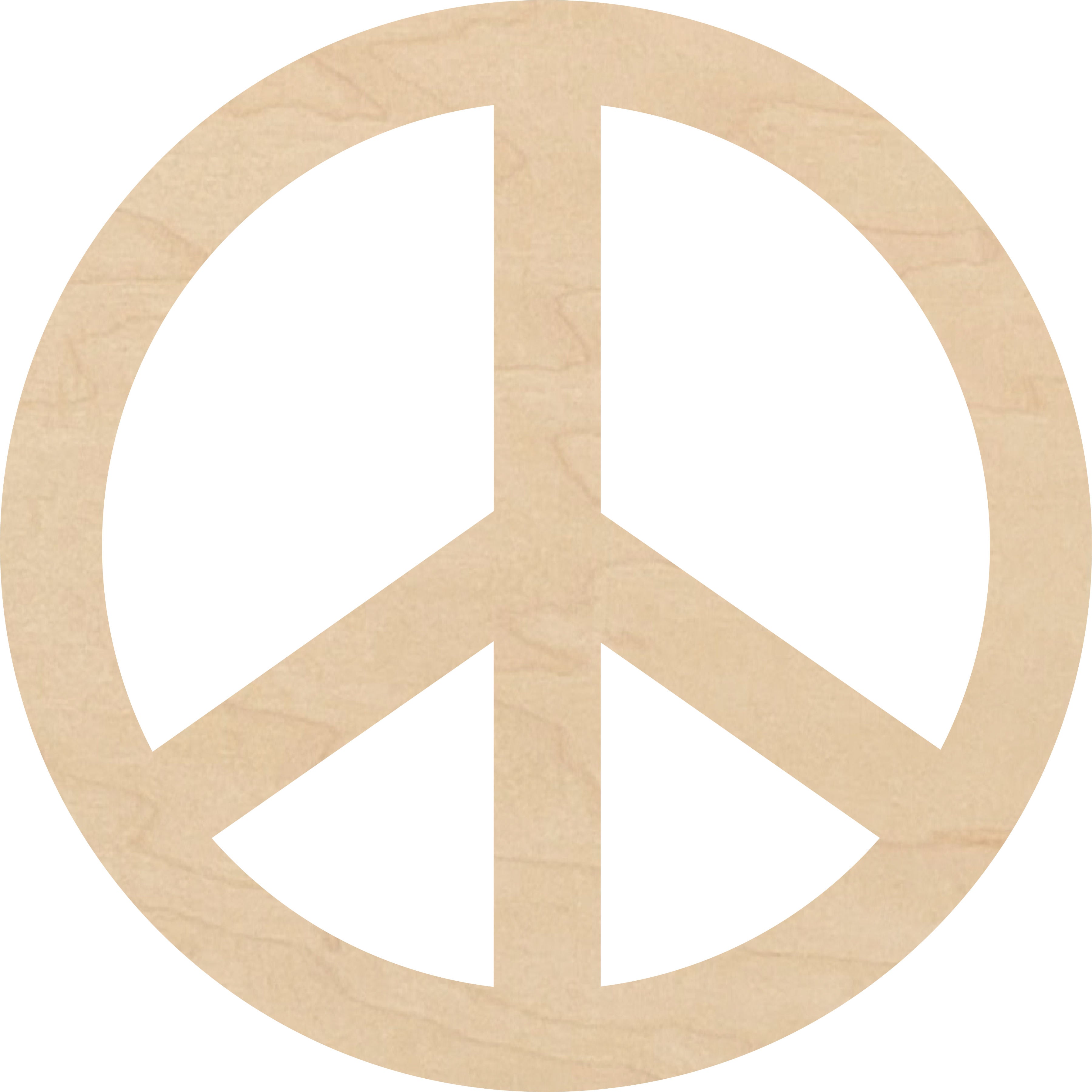 Peace Sign Solid Peace Sign Multi-Art Shape – Kismet Mosaic