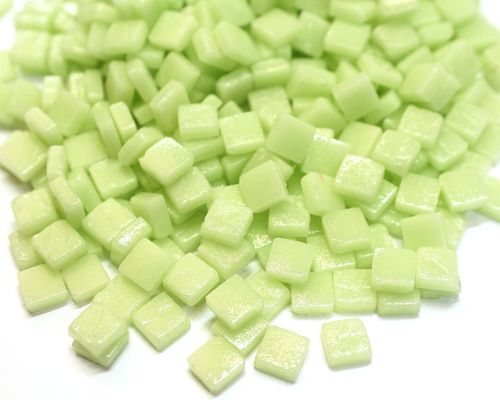 pale green, apple green, 12mm tile, recycled glass, square tile
001-m-pastel-green-mosaic-tile