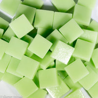 003-m Apple Green, 12mm - Greens & Teals tile - Kismet Mosaic - mosaic supplies