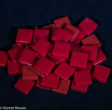 1109-g Venetian Red, 12mm - Oranges, Reds & Pinks tile - Kismet Mosaic - mosaic supplies