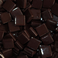 1100-g Dark Chocolate, 12mm - Tans & Browns tile - Kismet Mosaic - mosaic supplies