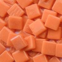 1105-g Orange, 12mm - Oranges, Reds & Pinks tile - Kismet Mosaic - mosaic supplies