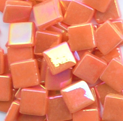 1105-i Orange, 12mm - Oranges, Reds & Pinks tile - Kismet Mosaic - mosaic supplies