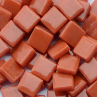 1108-g Cognac, 12mm - Oranges, Reds & Pinks tile - Kismet Mosaic - mosaic supplies
