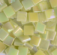 126-i Pale Yellow, 12mm - Yellows tile - Kismet Mosaic - mosaic supplies