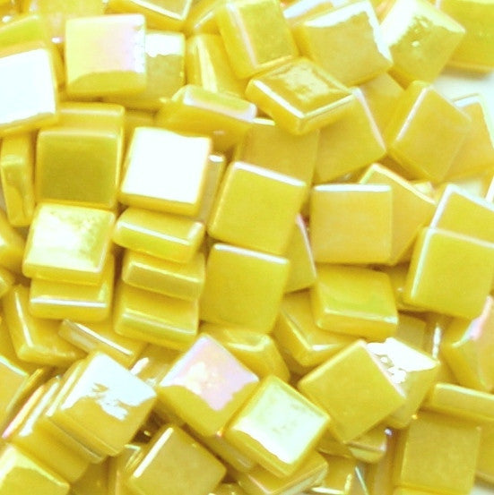 130-i Sweet Corn, 12mm - Yellows tile - Kismet Mosaic - mosaic supplies