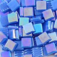 166-i Gulfstream, 12mm - Blues & Purples tile - Kismet Mosaic - mosaic supplies