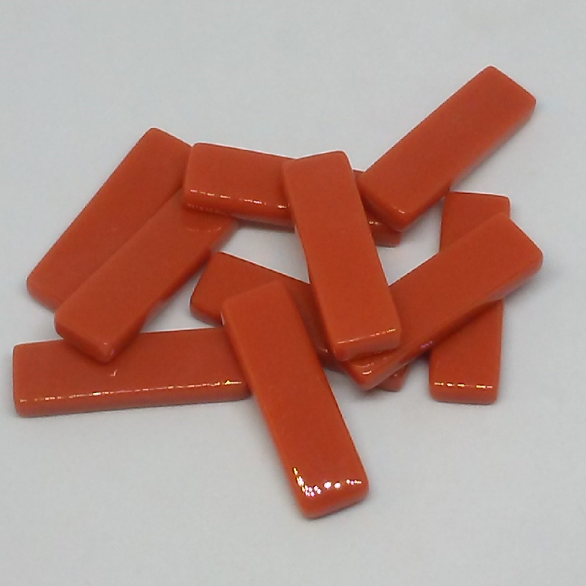 5108-g - Cognac Rectangles - Glossy, KismetRectangle tile - Kismet Mosaic - mosaic supplies