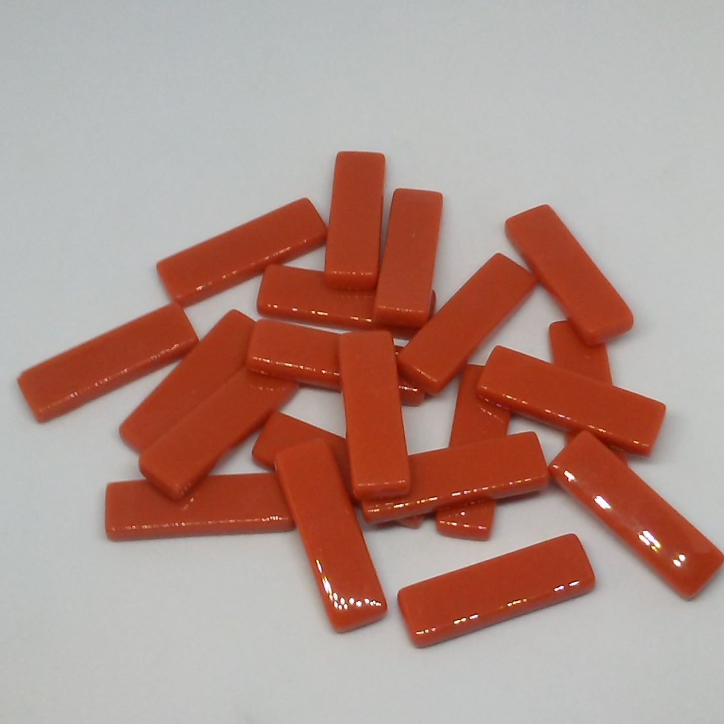 5108-g - Cognac Rectangles - Glossy, KismetRectangle tile - Kismet Mosaic - mosaic supplies