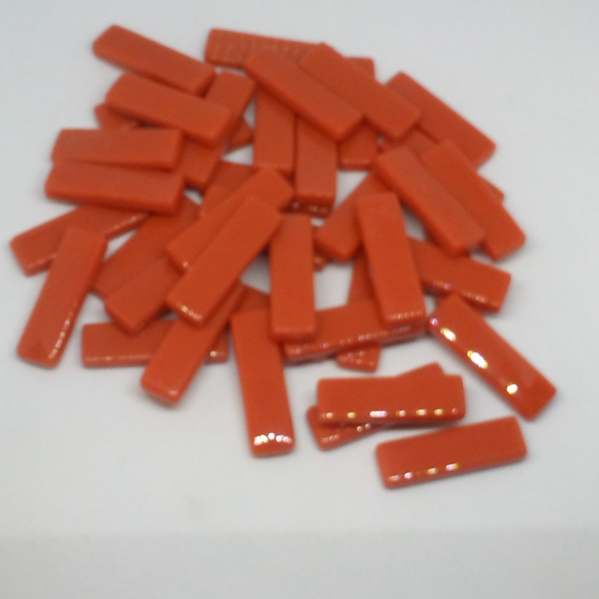 5108-g - Cognac Rectangles - Glossy, KismetRectangle tile - Kismet Mosaic - mosaic supplies