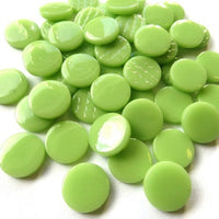 203-g - Apple Green - Gloss Penny Rounds