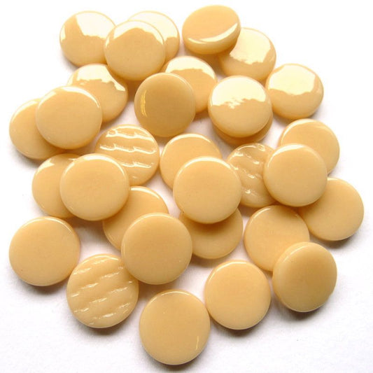 2102-g - Light Peach - Gloss Penny Rounds