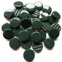287-g - Dark Forest Green - Gloss Penny Rounds