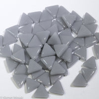 745-g - Graphite Triangle, TriangleGloss tile - Kismet Mosaic - mosaic supplies